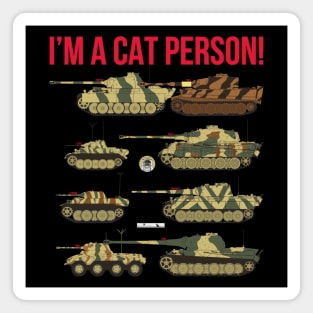 I love German cats! im a cat person! Magnet